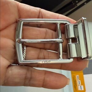Polo by Ralph Lauren Silver Belt